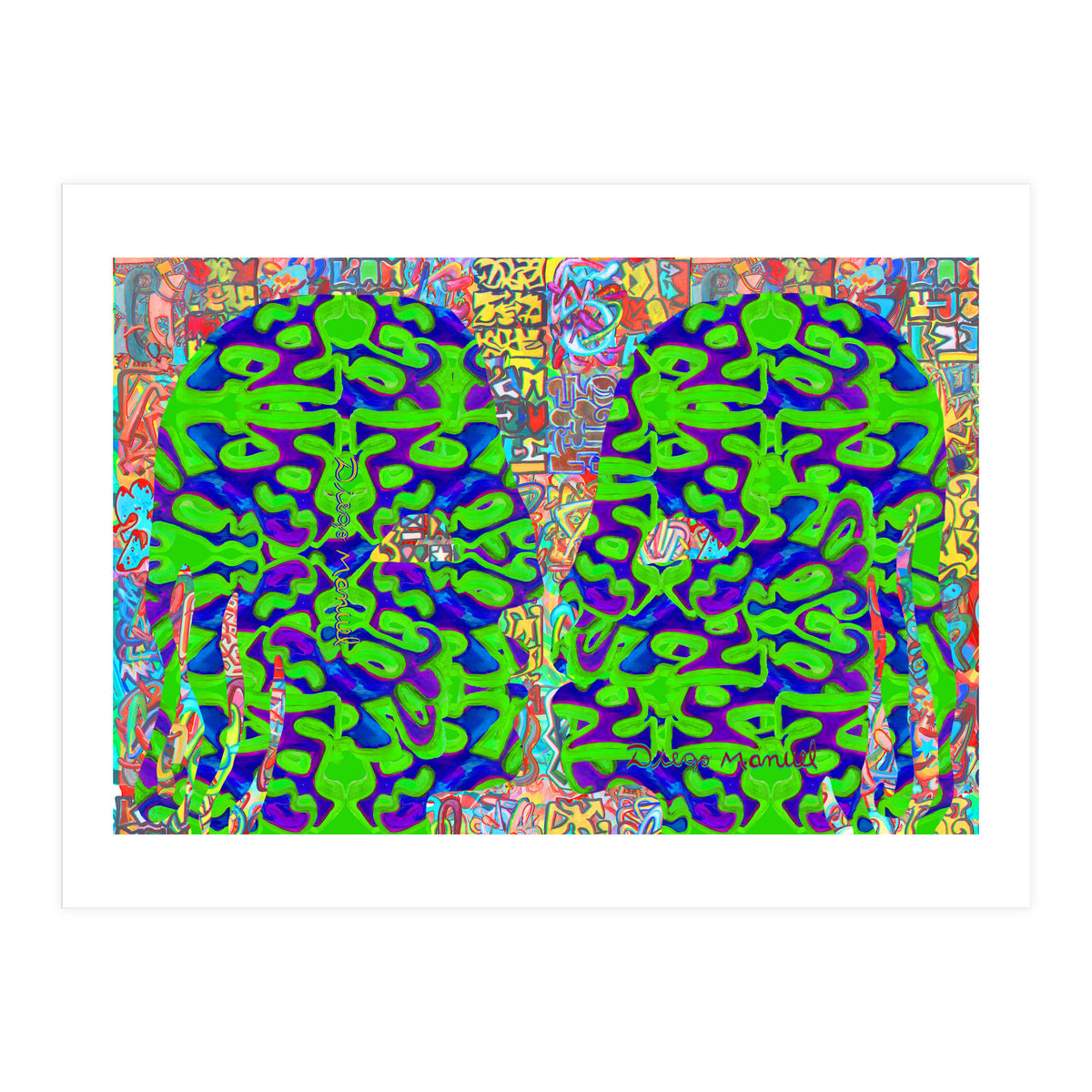 Abstracto Pop Nuevo B14 (Print Only)