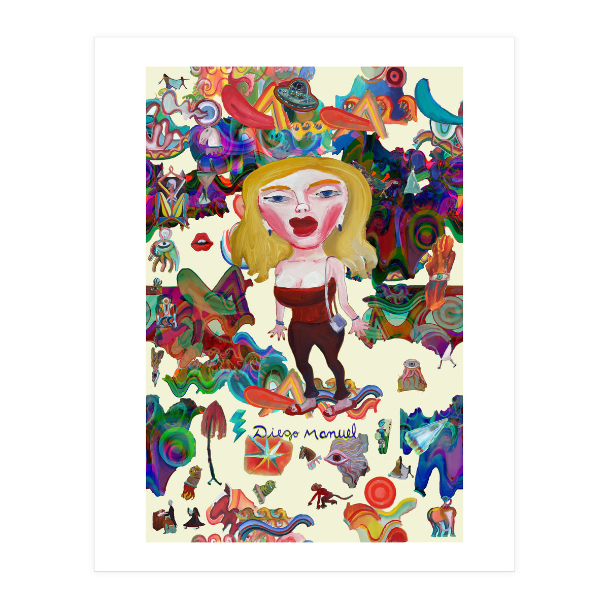 Graffitis 2021 Tapiz 51 B (Print Only)