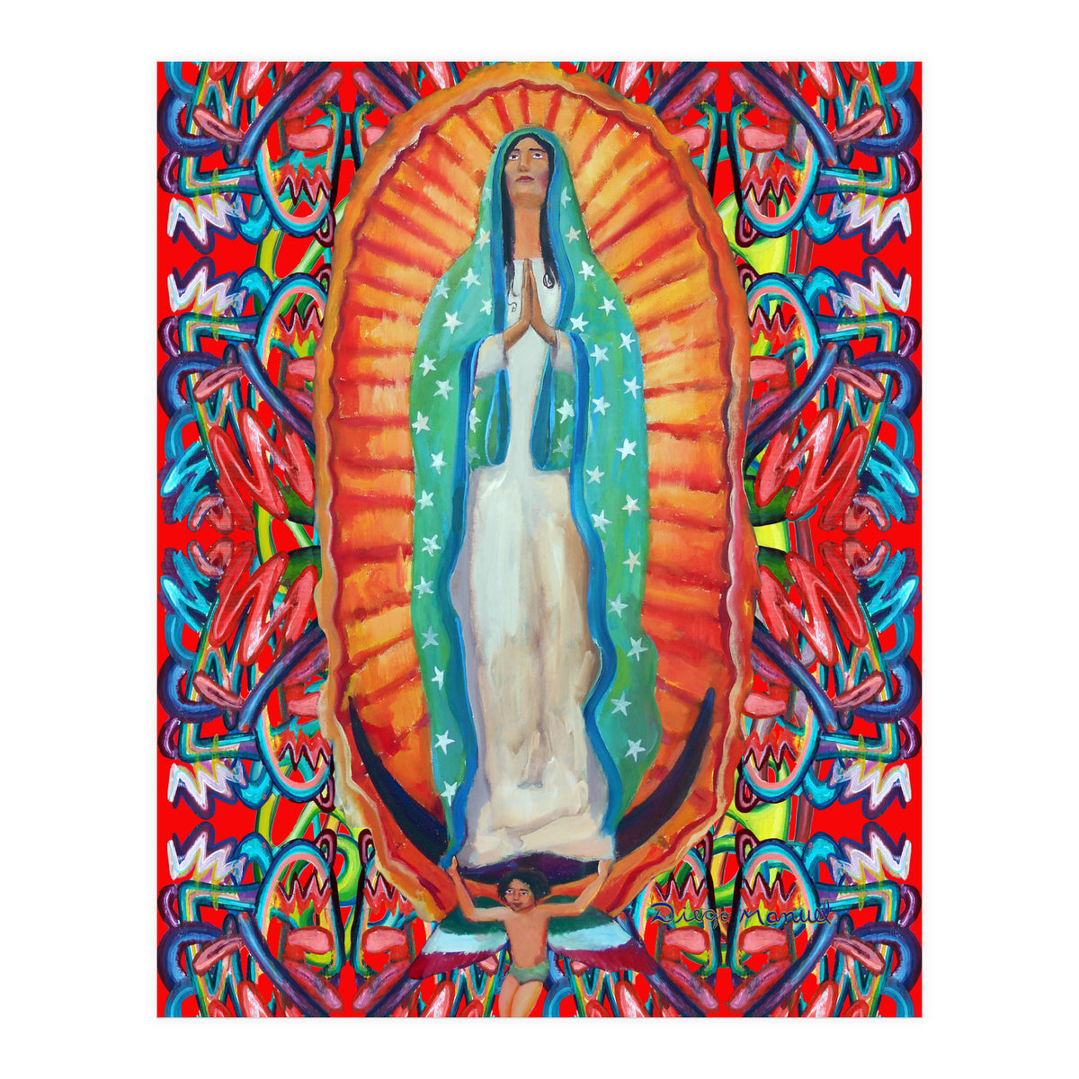 Virgen De Guadalupe 8 (Print Only)
