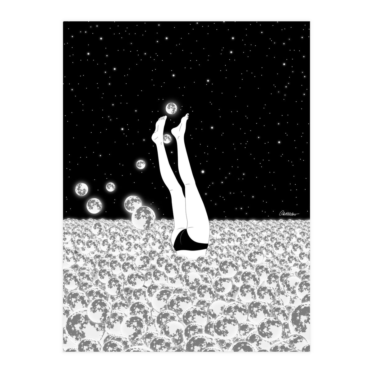 Space Is My Playground (Print Only)