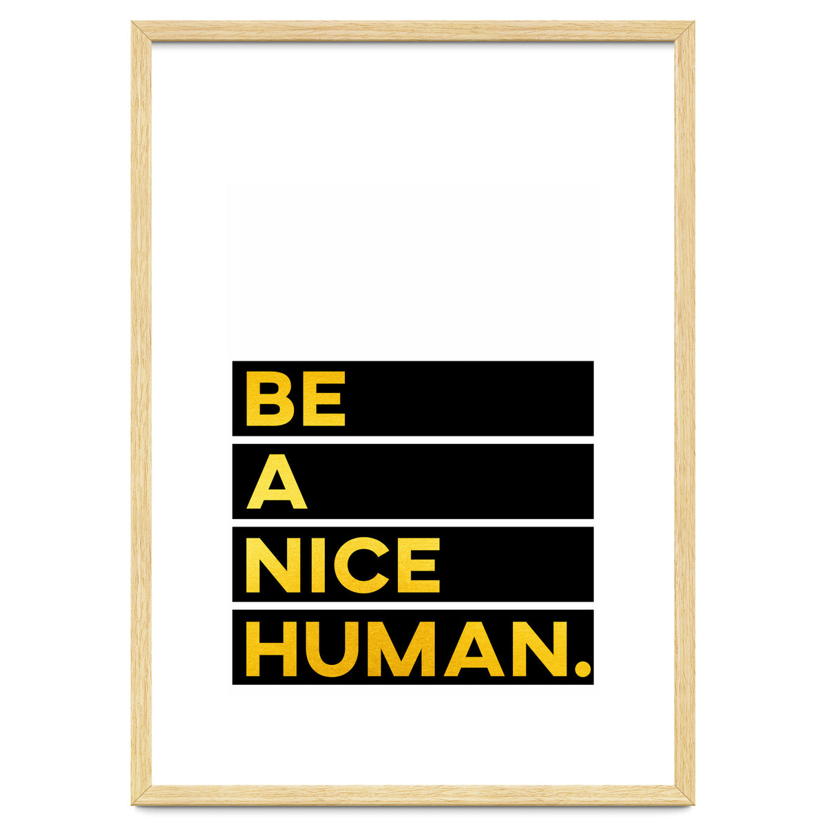 Be A Nice Human
