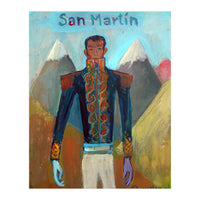 San Martin Cruzando Los Andes 6 (Print Only)