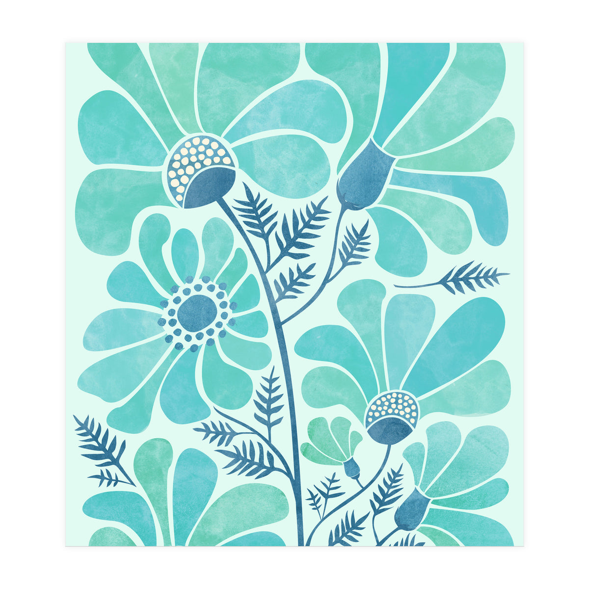 Himalayan Blue Poppies (Print Only)