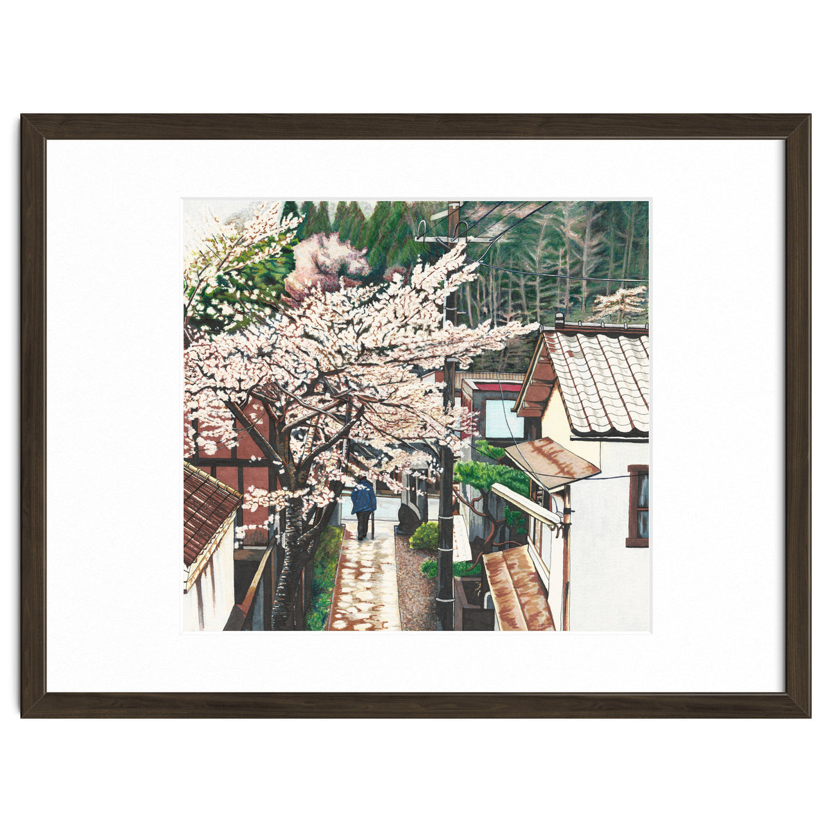 Passing by Cherry Blossoms