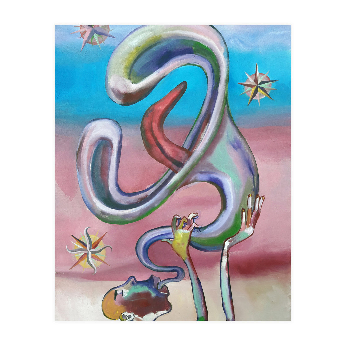 Trompeta Y Lengua 3 (Print Only)