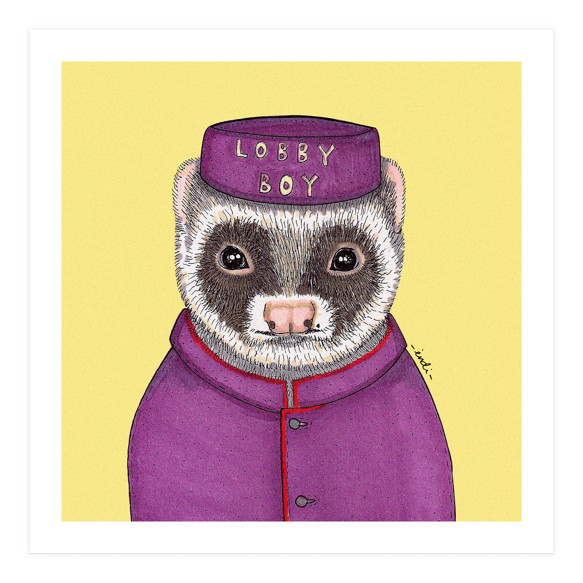 Lobby Boy (Print Only)