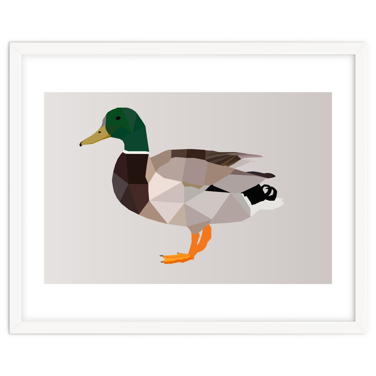 Duck Low Poly Art