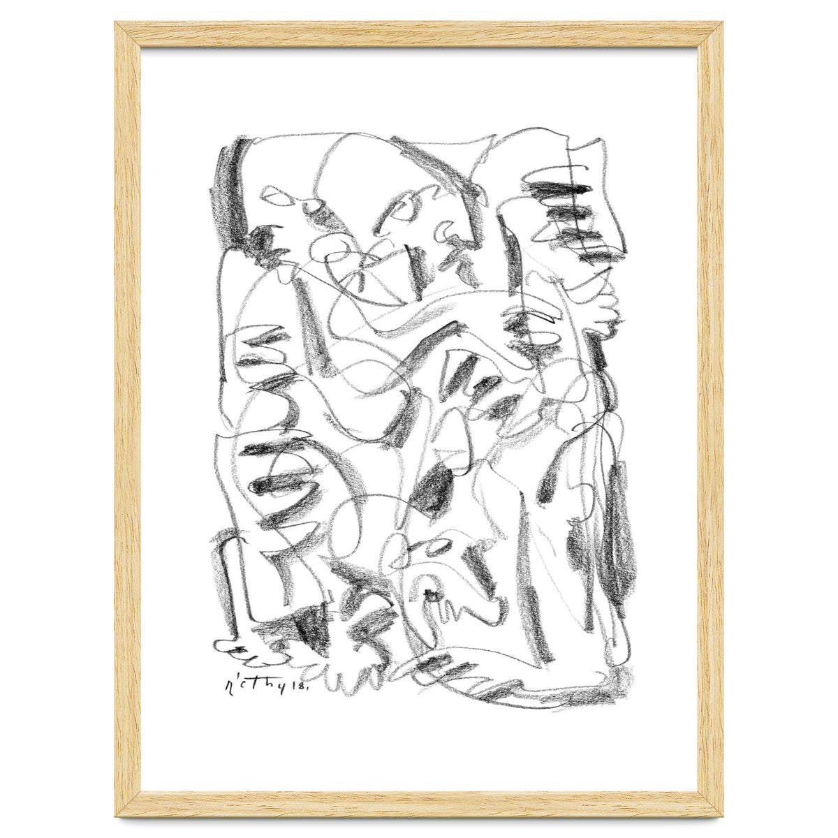 Out of the Shadows - b&w