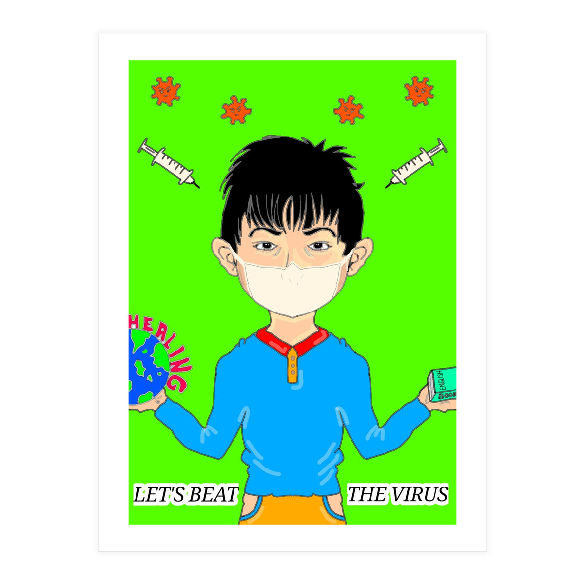 Let's Beat the Virus (Print Only)