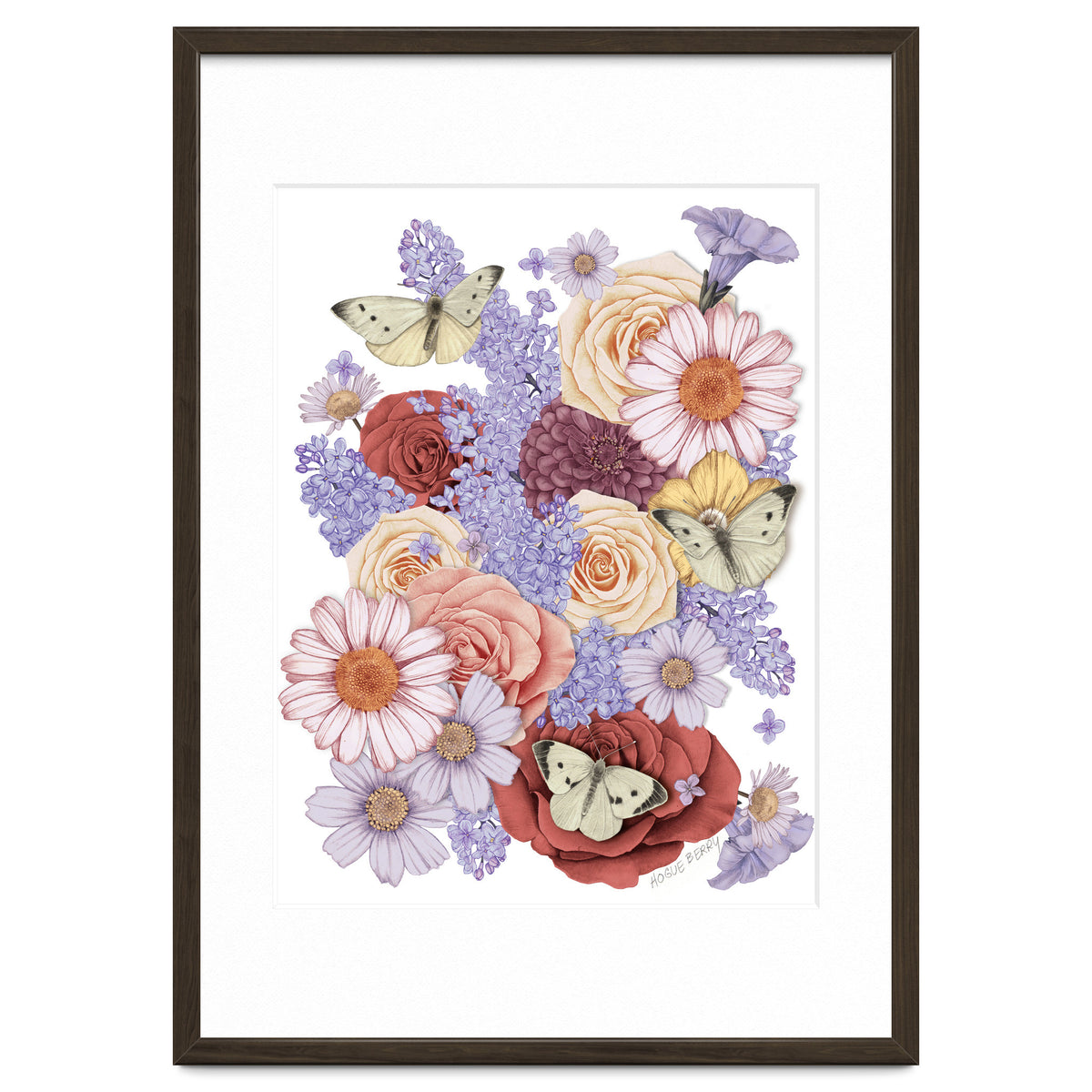 Flowers and Butterflies