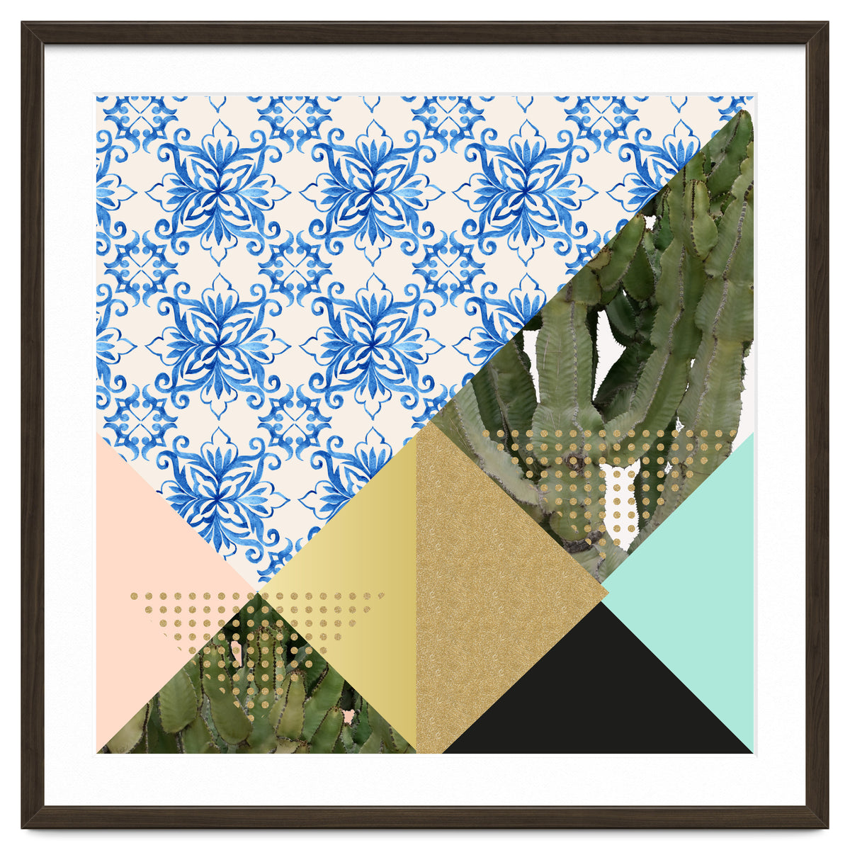 Geometric shapes of patterns and nature I