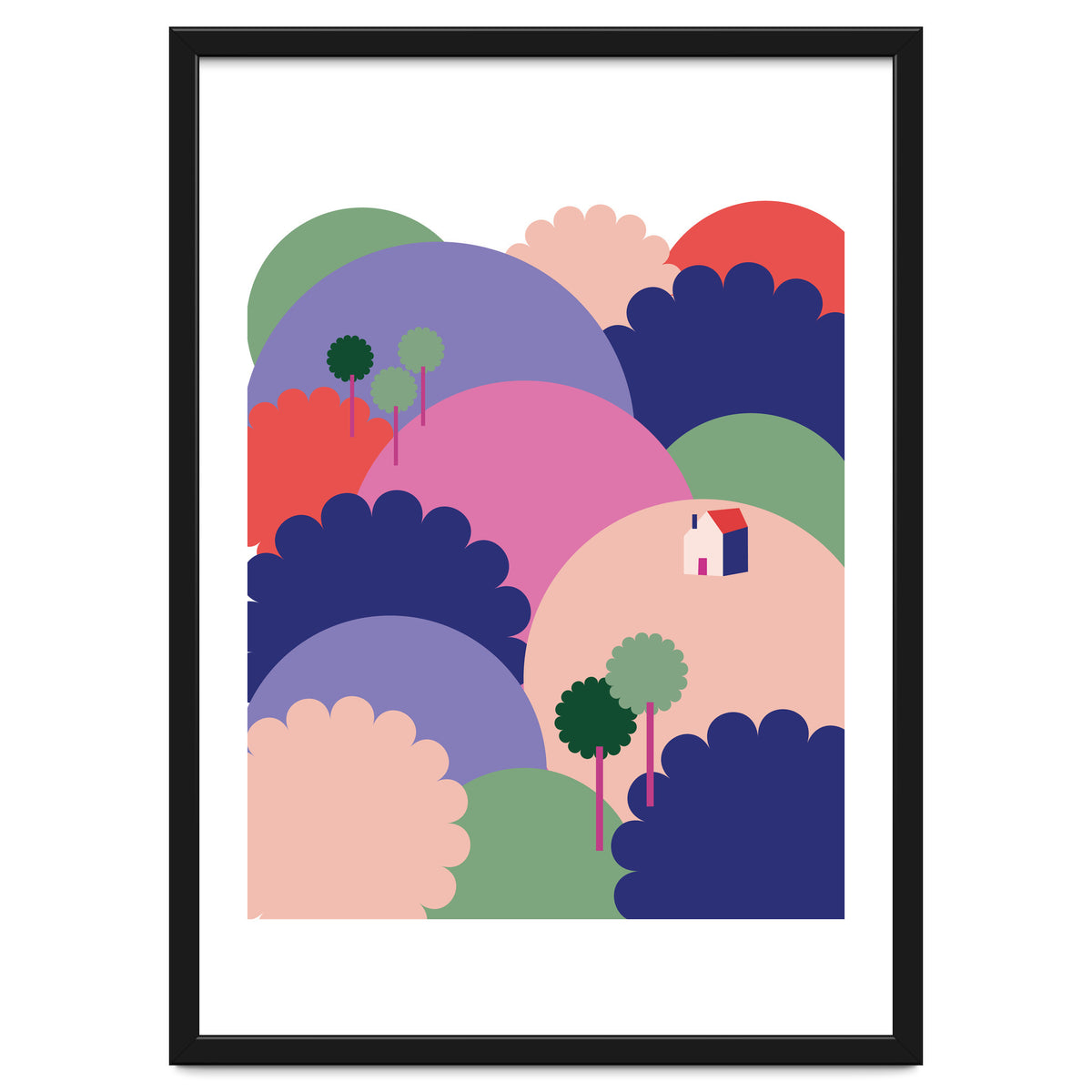 Mediterranean Landscape 1 Rgb