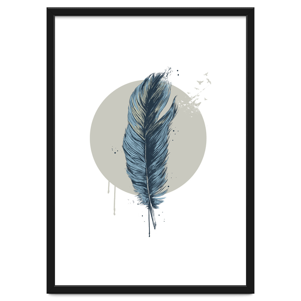 Feather In A Circle