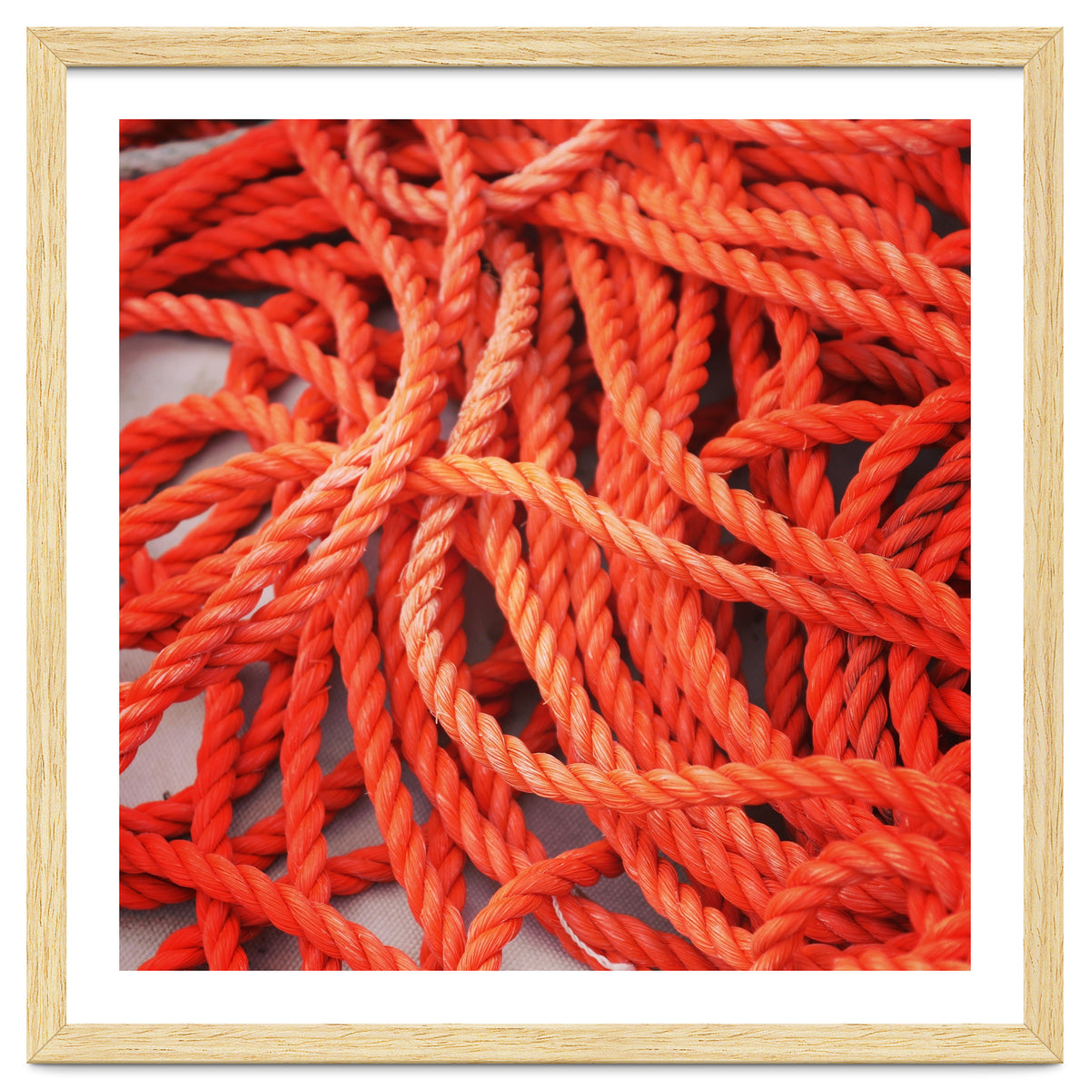 Orange ropes