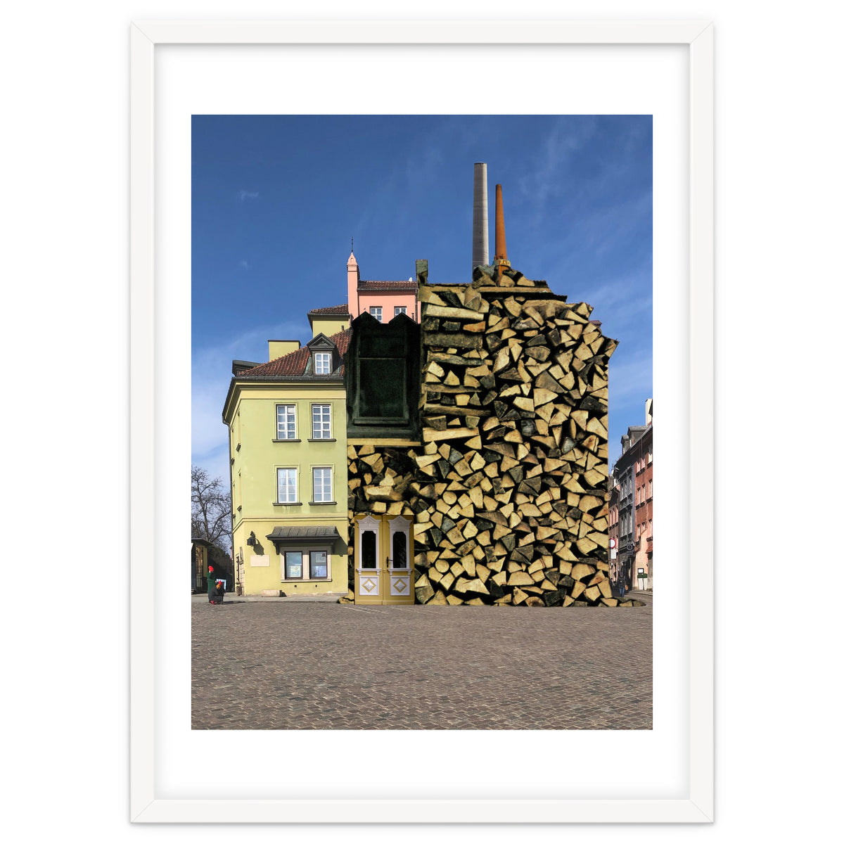 Holz Vor Der Hütten
