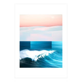 Ocean & Moon (Print Only) thumbnail