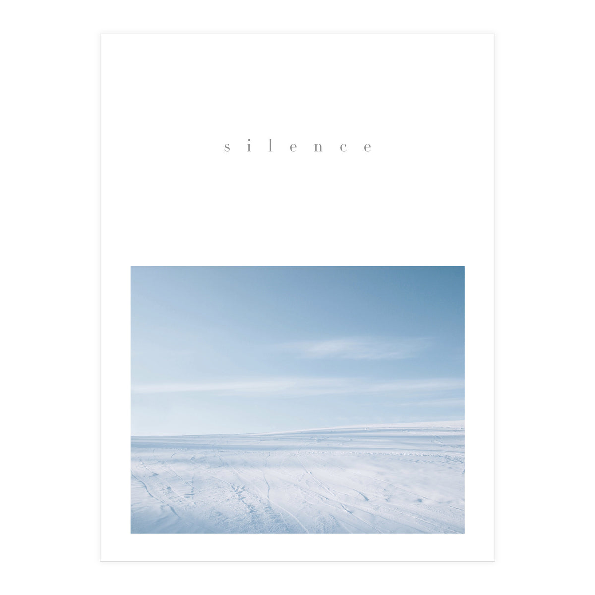 Silence - Photography (Print Only)