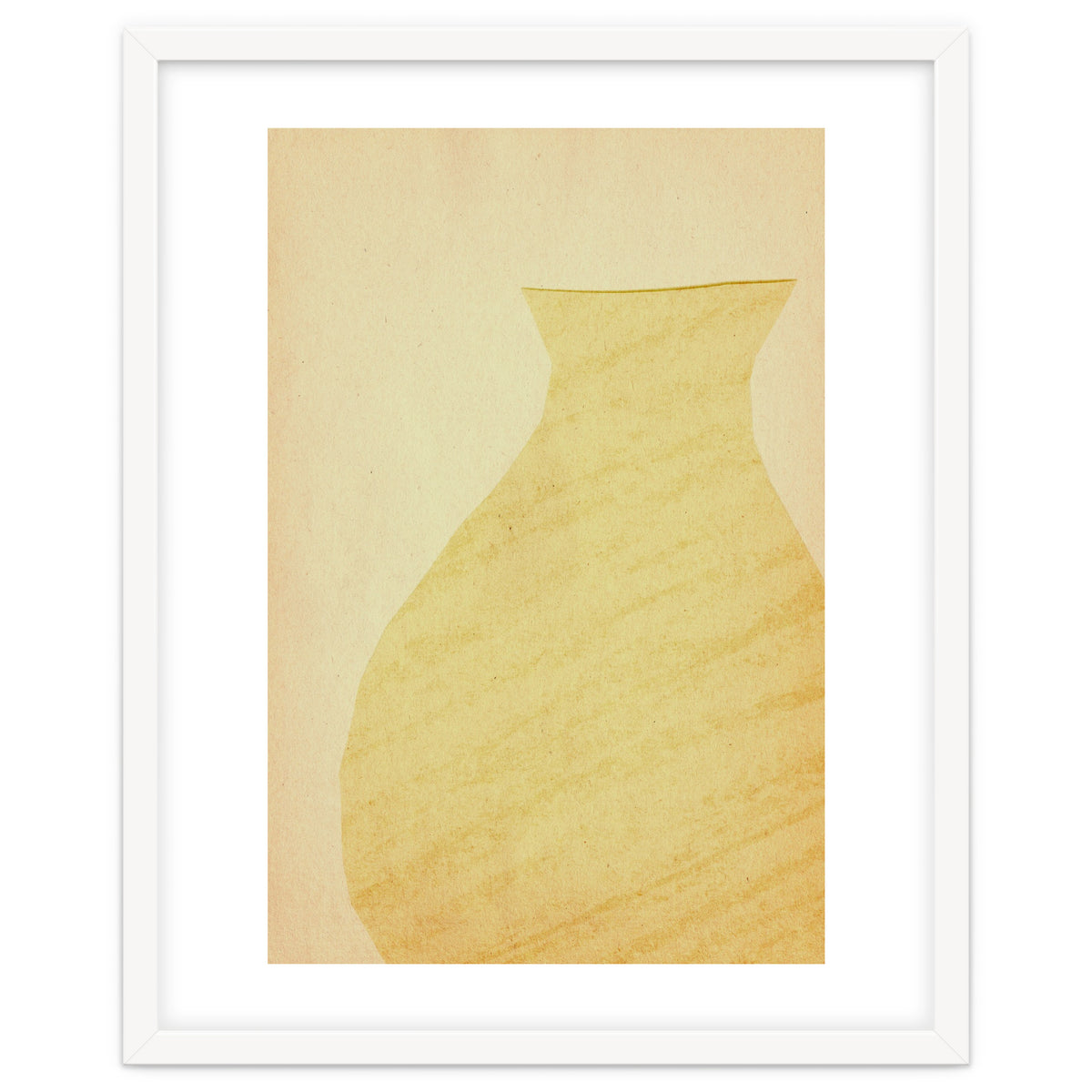 Minimalist pastel vase