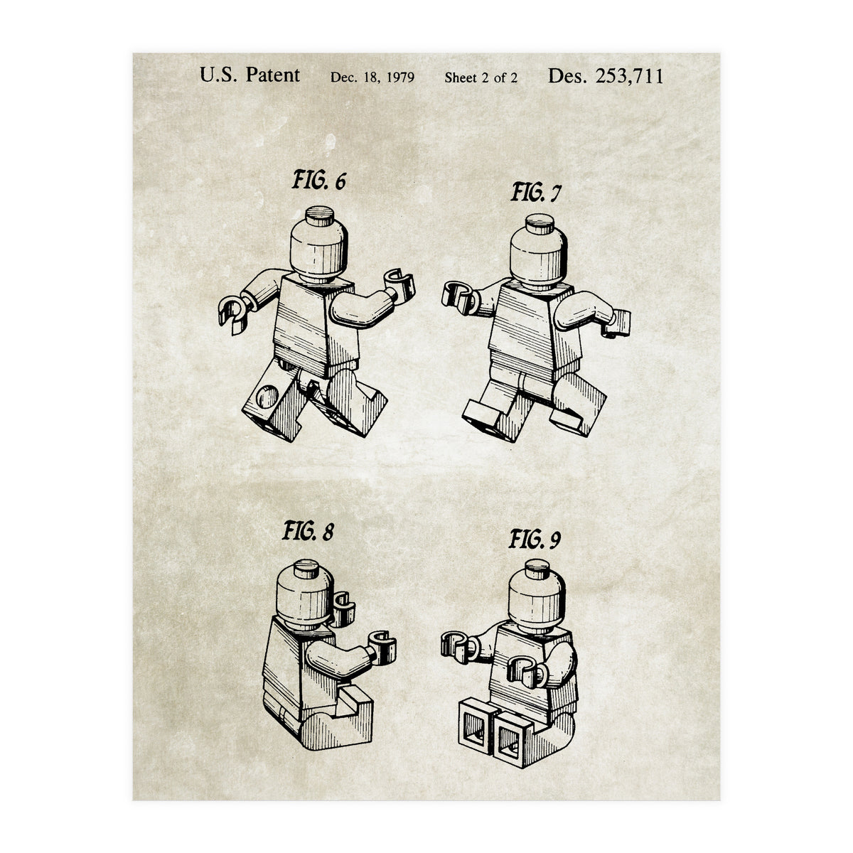 Lego Wall Art (Print Only)