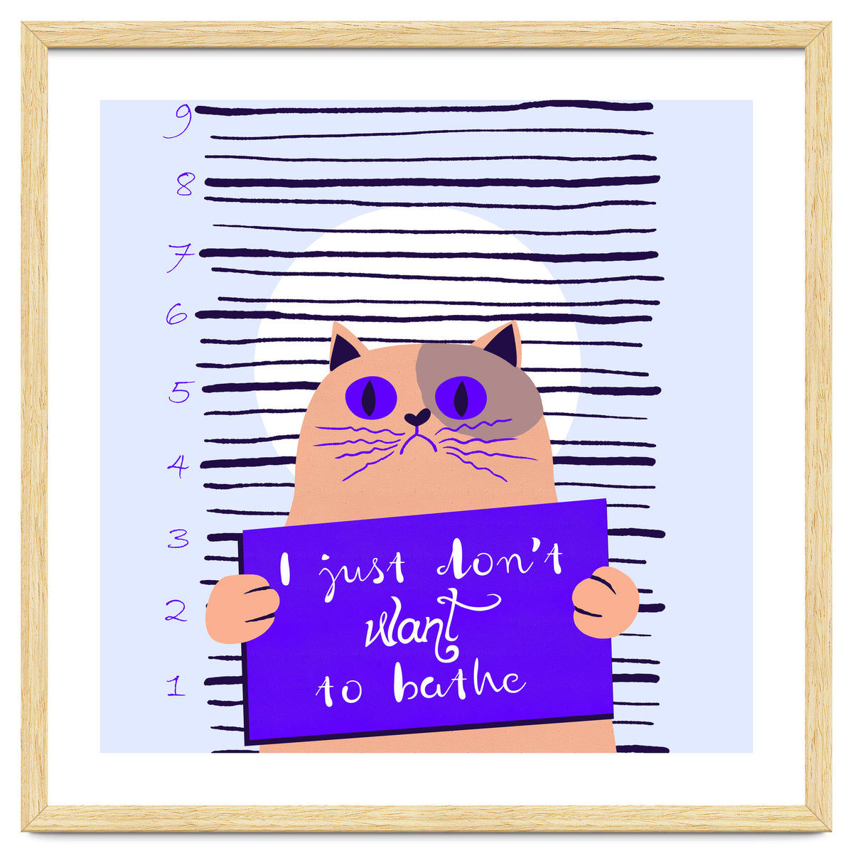 I just don't want to bathe