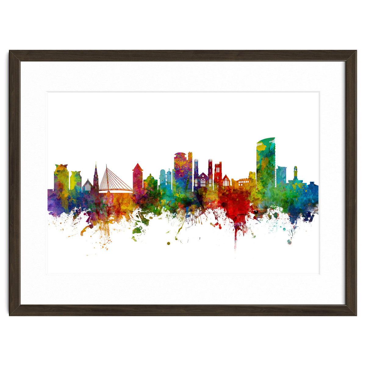 Swansea Wales Skyline