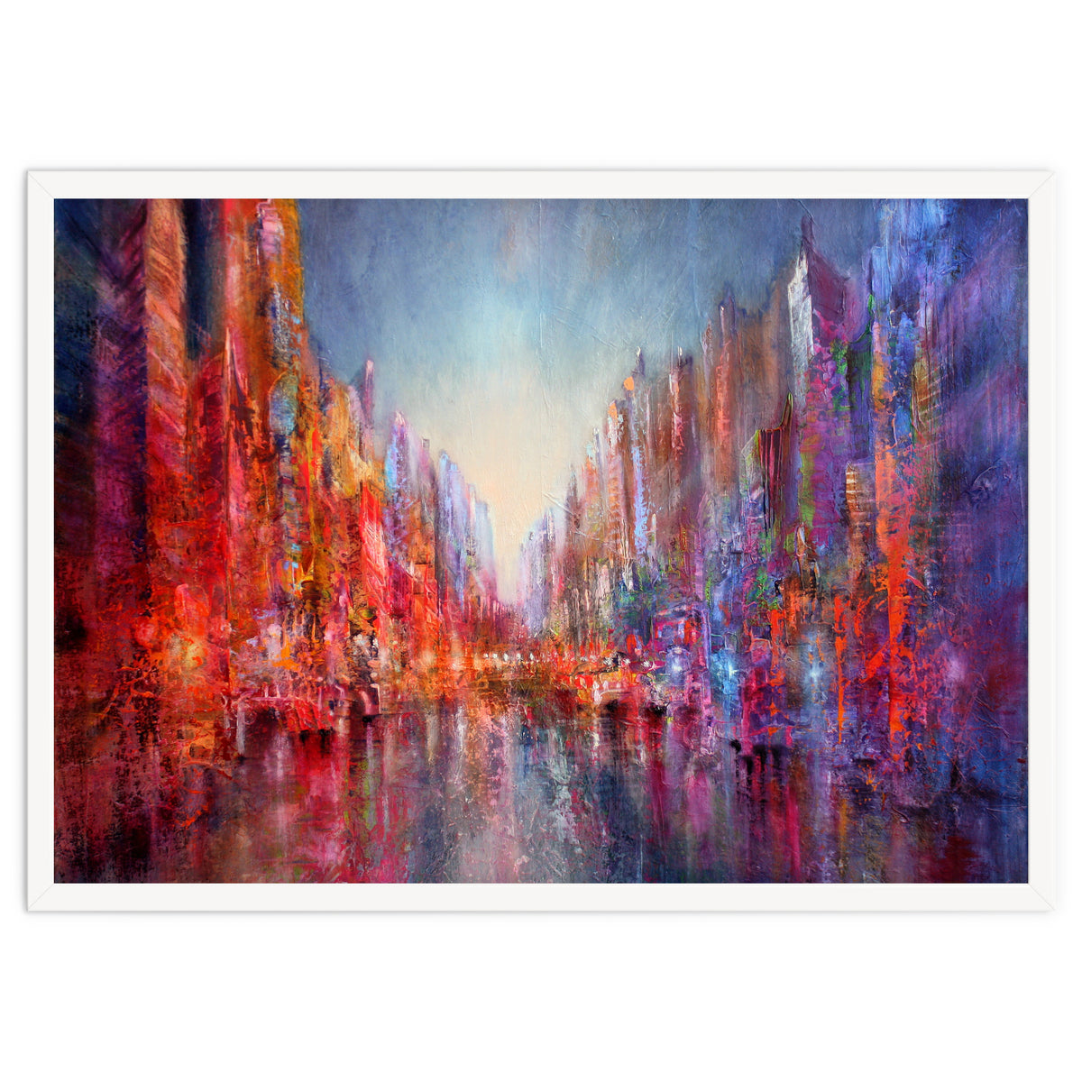 Stadt Am Fluss  - city on the riverside