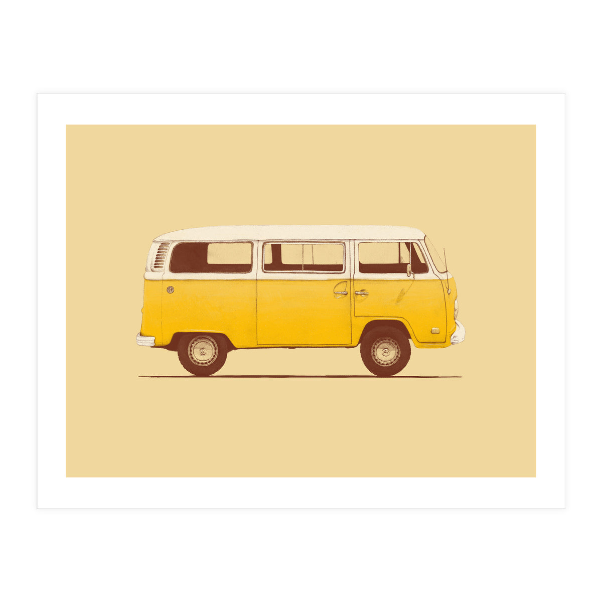 Yellow Van (Print Only)