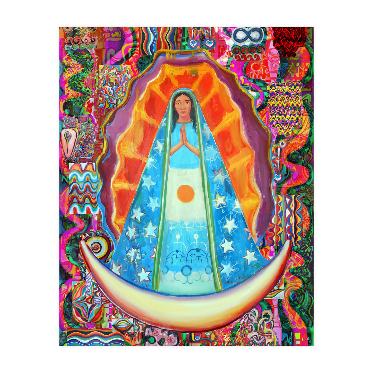 New Graffiti2022 Virgen De Lujan (Print Only)