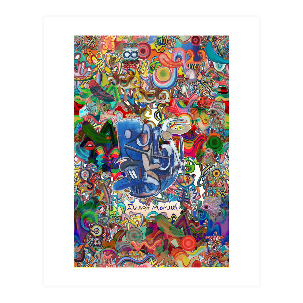 Graffitis 2021 Tapiz 17 (Print Only)