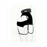 Leg Sketch Eight (creepyyeha) (Print Only) thumbnail