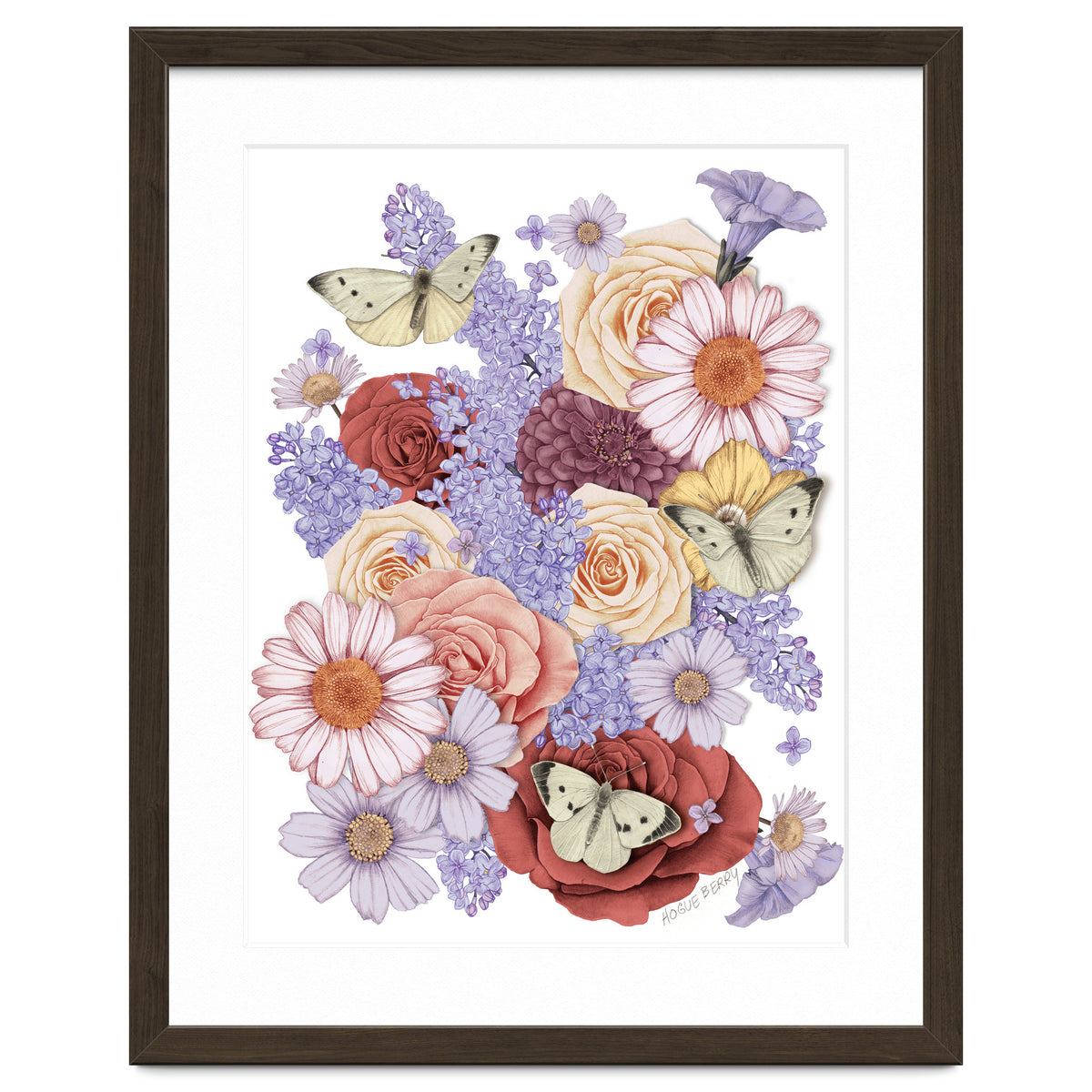 Flowers and Butterflies