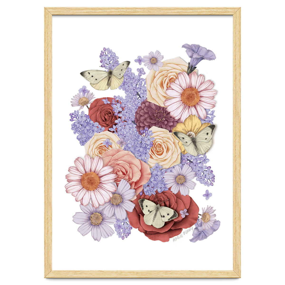 Flowers and Butterflies