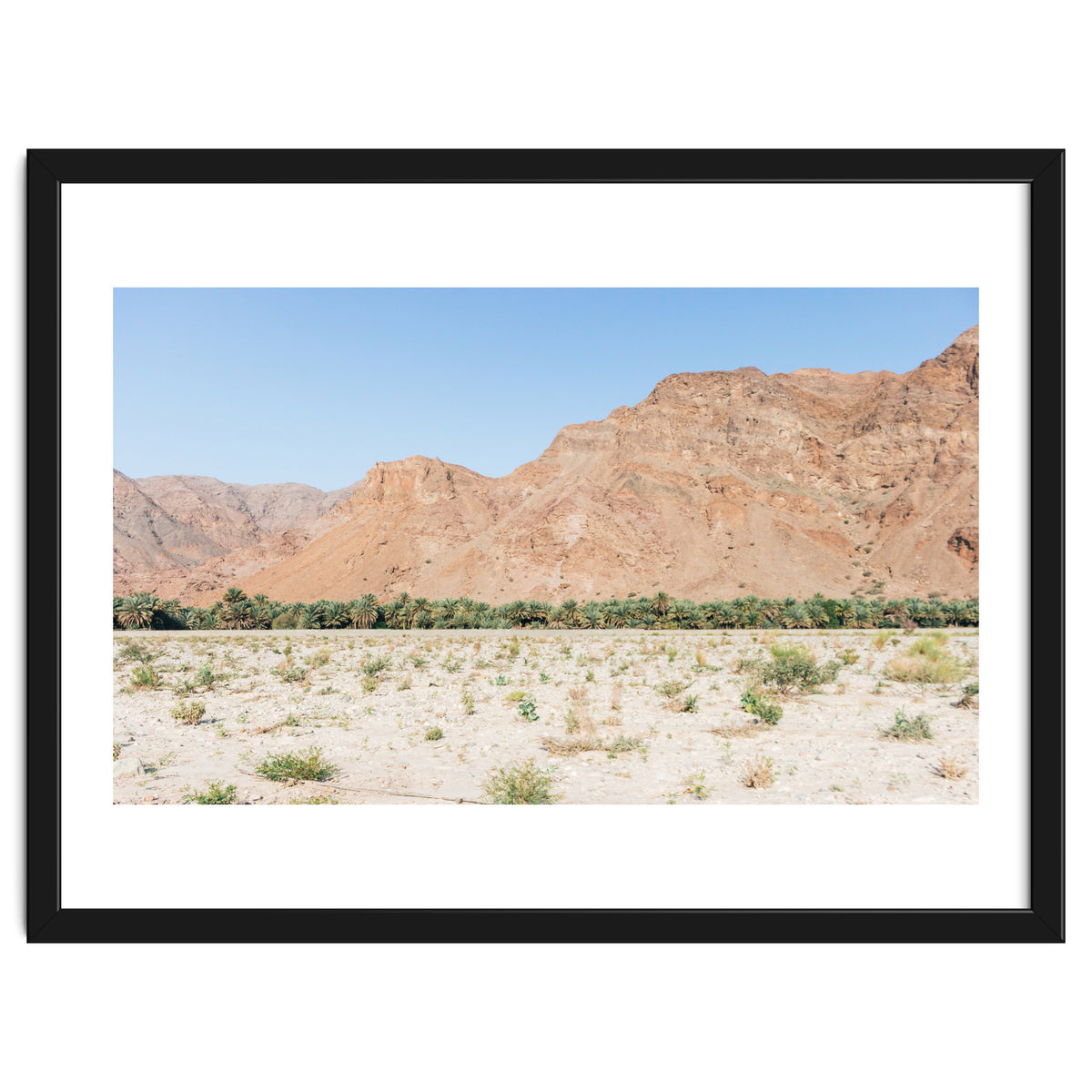 Middle East Desert Road