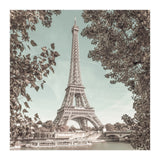 PARIS Eiffel Tower & River Seine | urban vintage style (Print Only) thumbnail