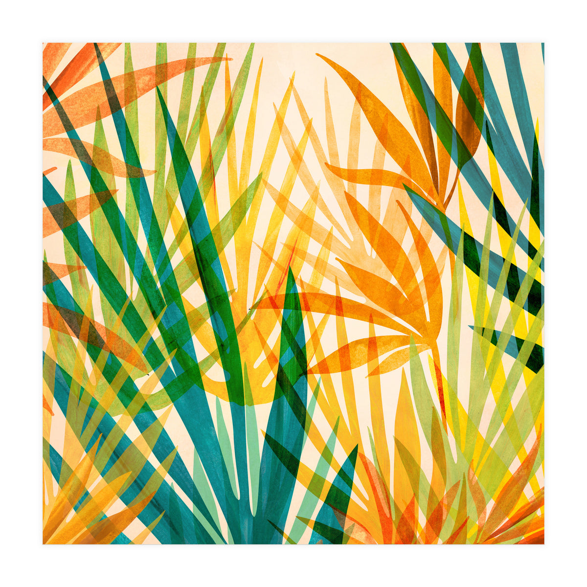 Golden Tropics (Print Only)