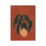 Boho Terracotta Begonia (Print Only) thumbnail