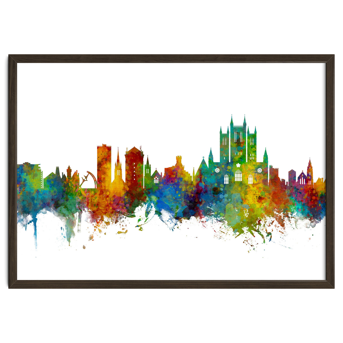 Lincoln England Skyline