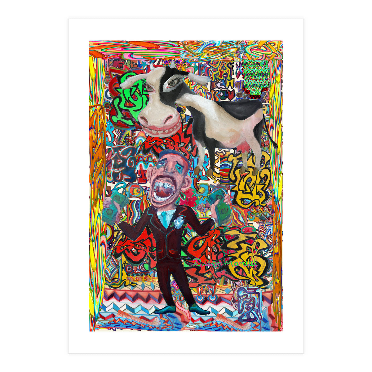 Vendedor De Dolares 3 (Print Only)