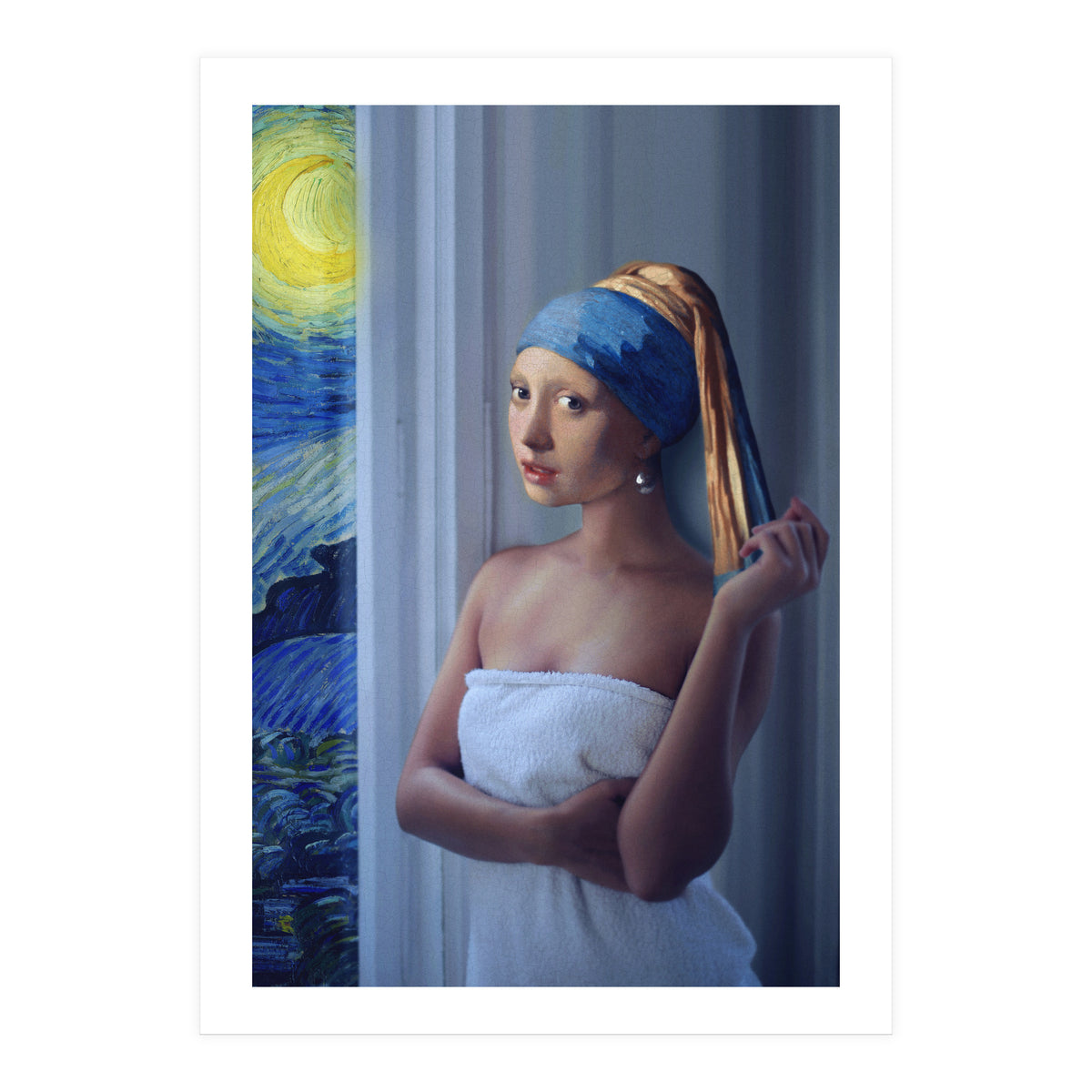 Starry Night Girl (Print Only)