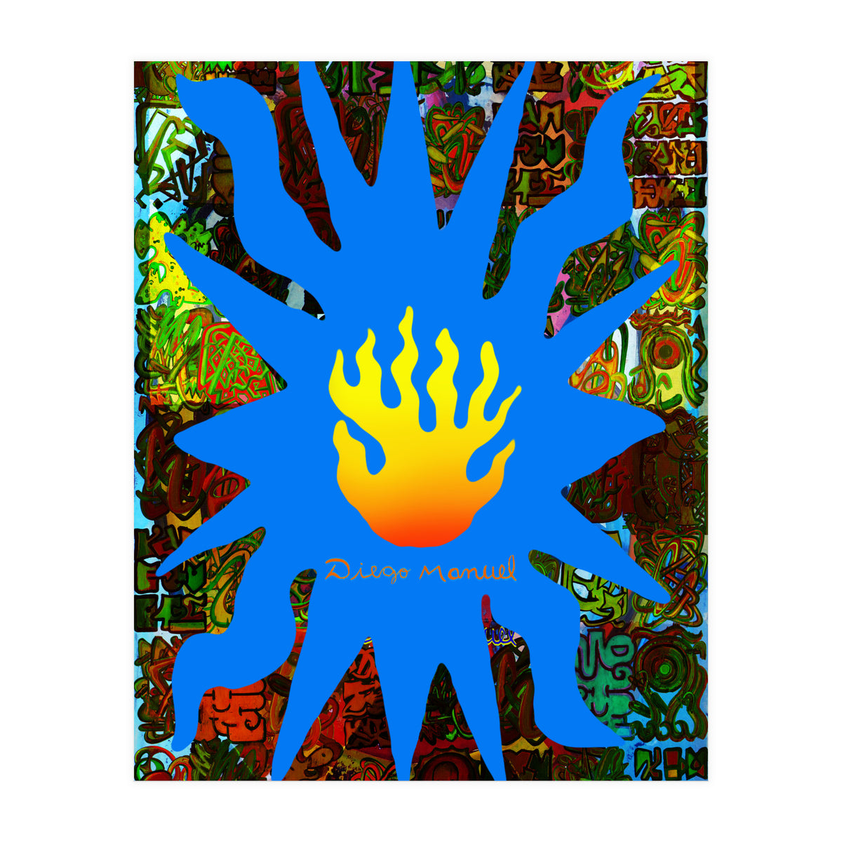 Fuego Y Graffiti 63 (Print Only)