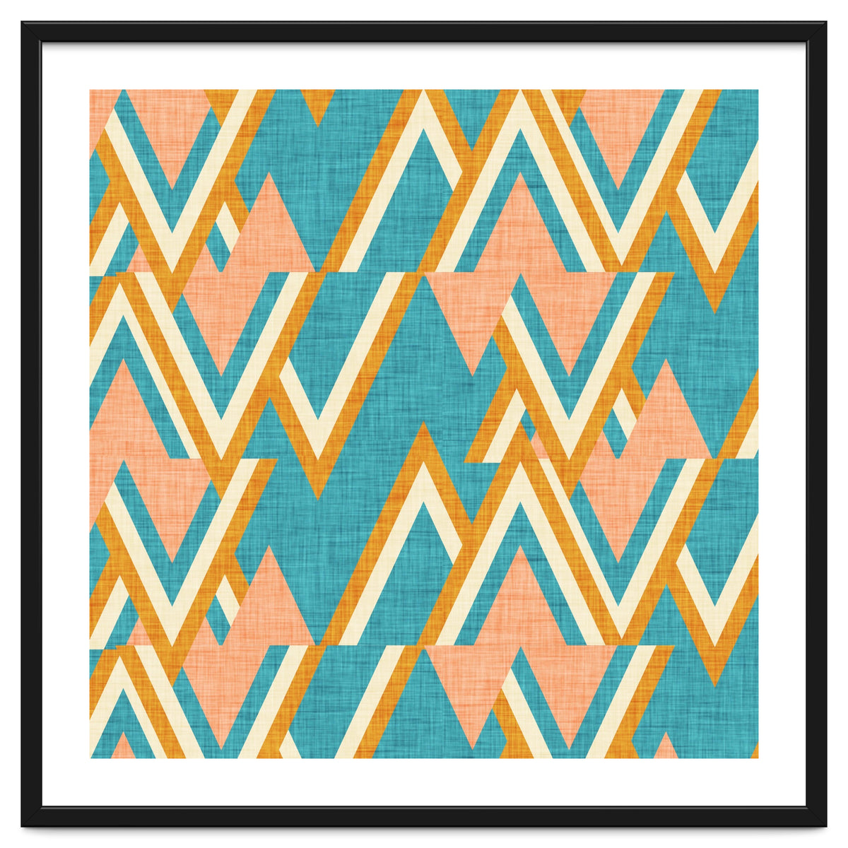 New Mid Mod Woods Blue