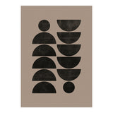 Mid-Century Modern No.30 - Woodblock Print (Print Only) thumbnail