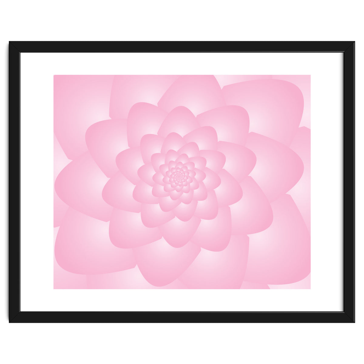 Pastel Colors Flower Pattern Set Red