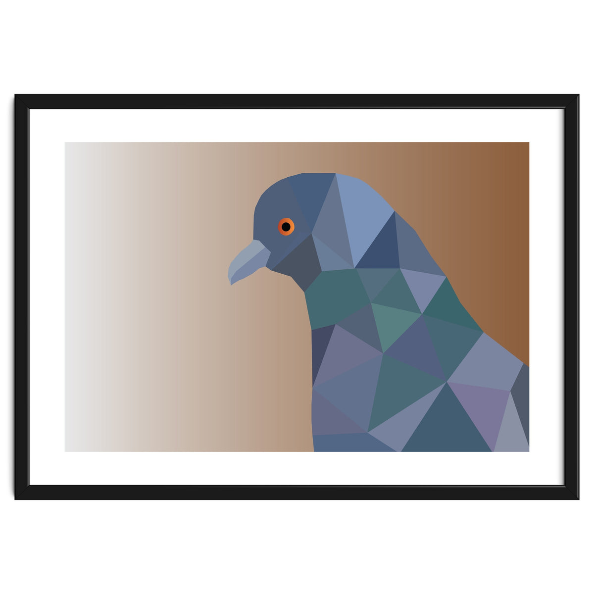 Pigeon Low Poly Art