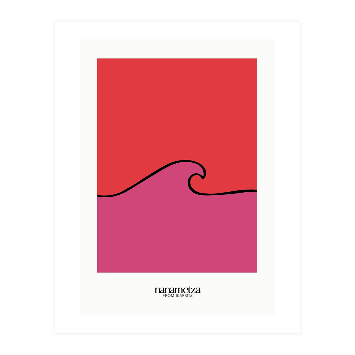 Pink Waves (Print Only)