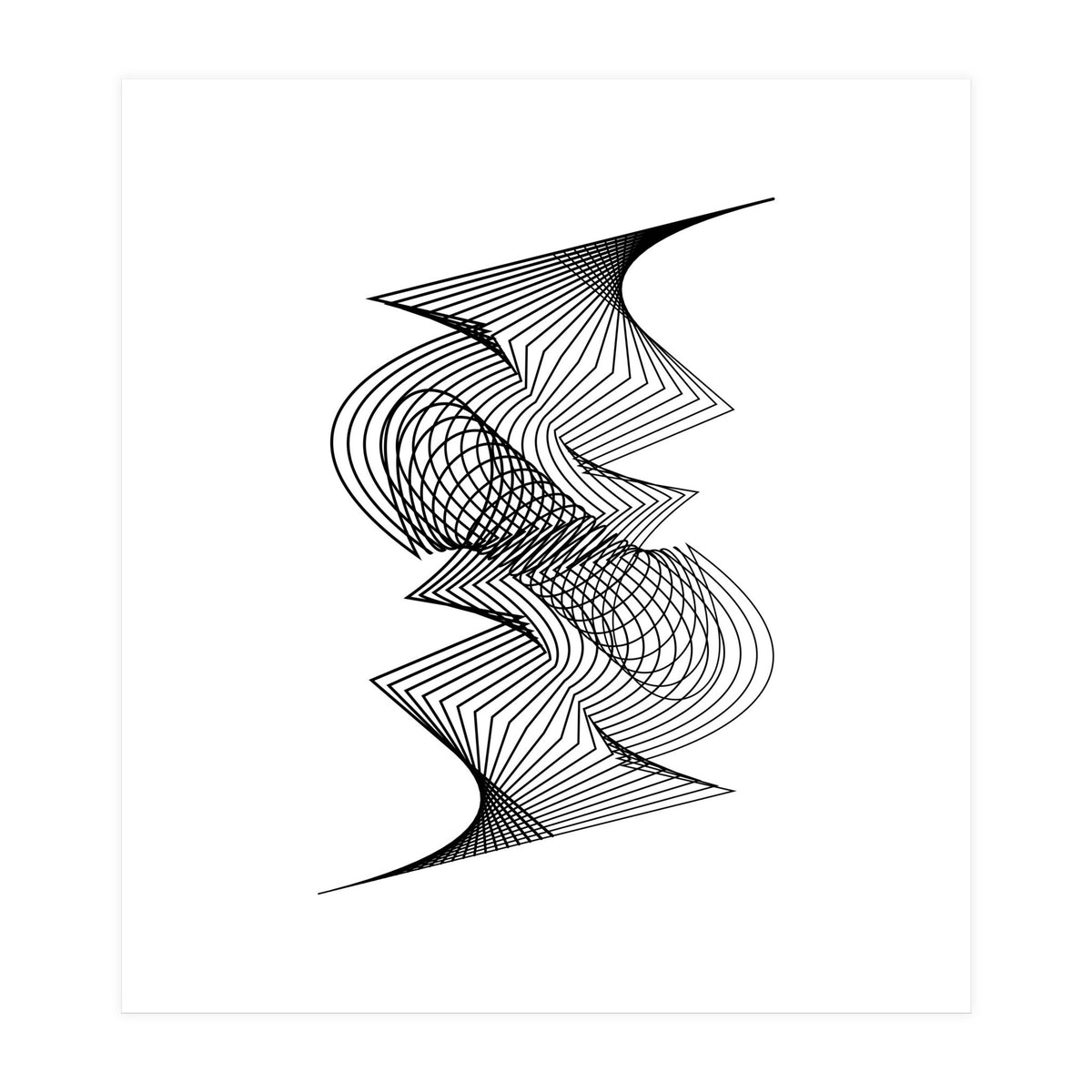 Organized Chaos_White (Print Only)