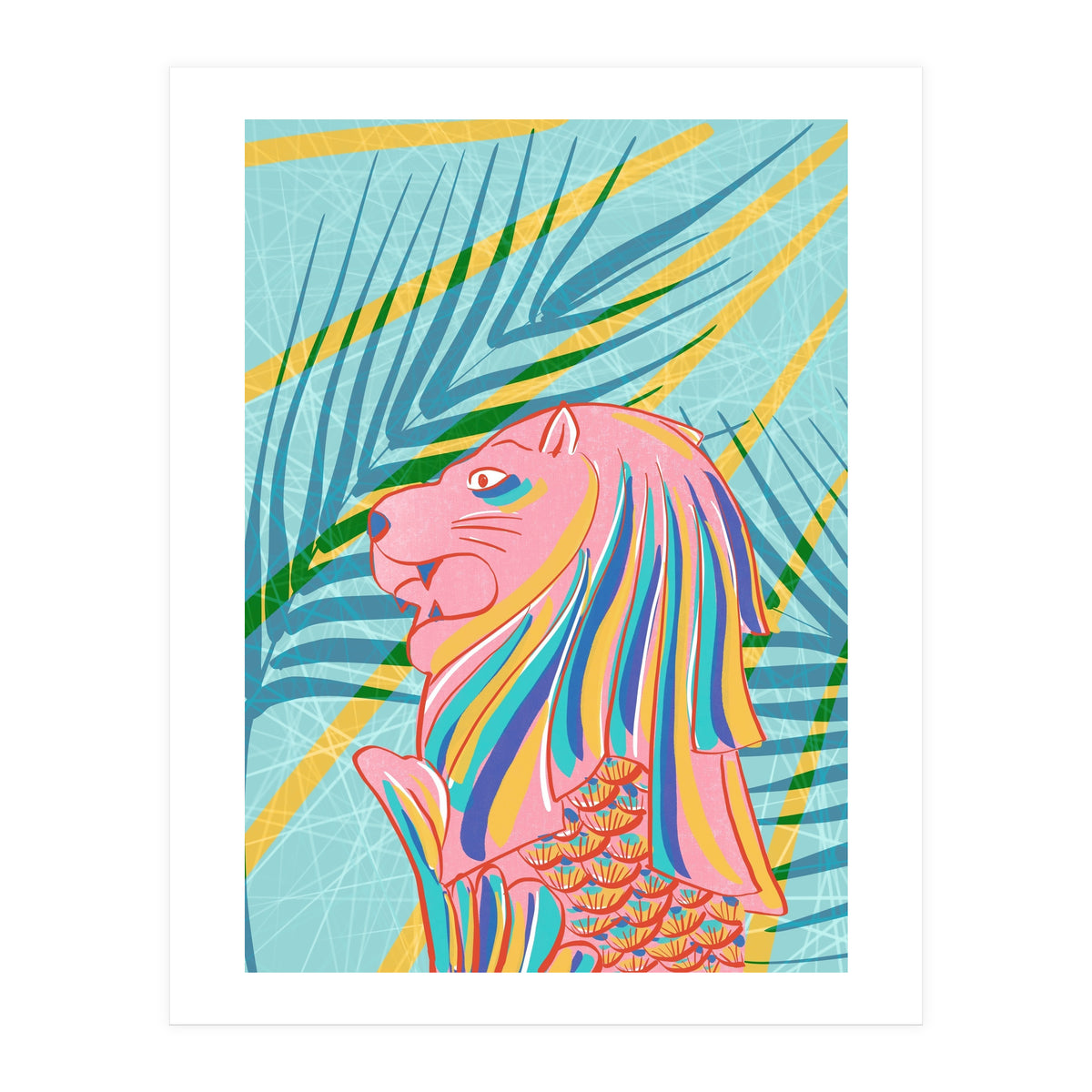 Merlion Singapore (Print Only)