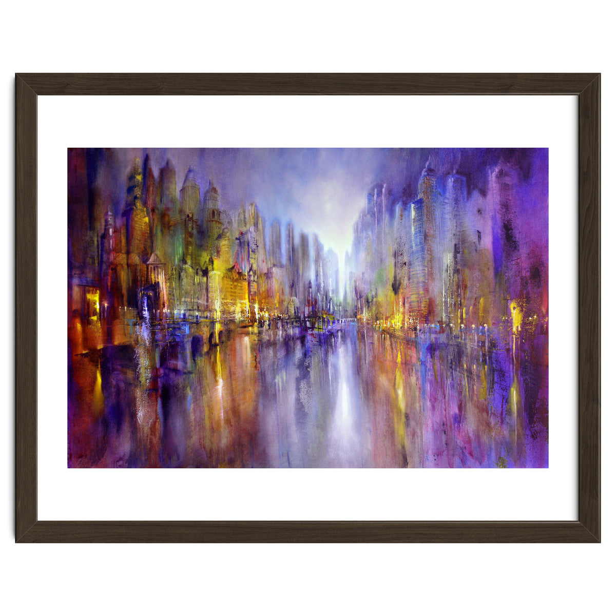 Stadt Am Fluss - city on the riverside