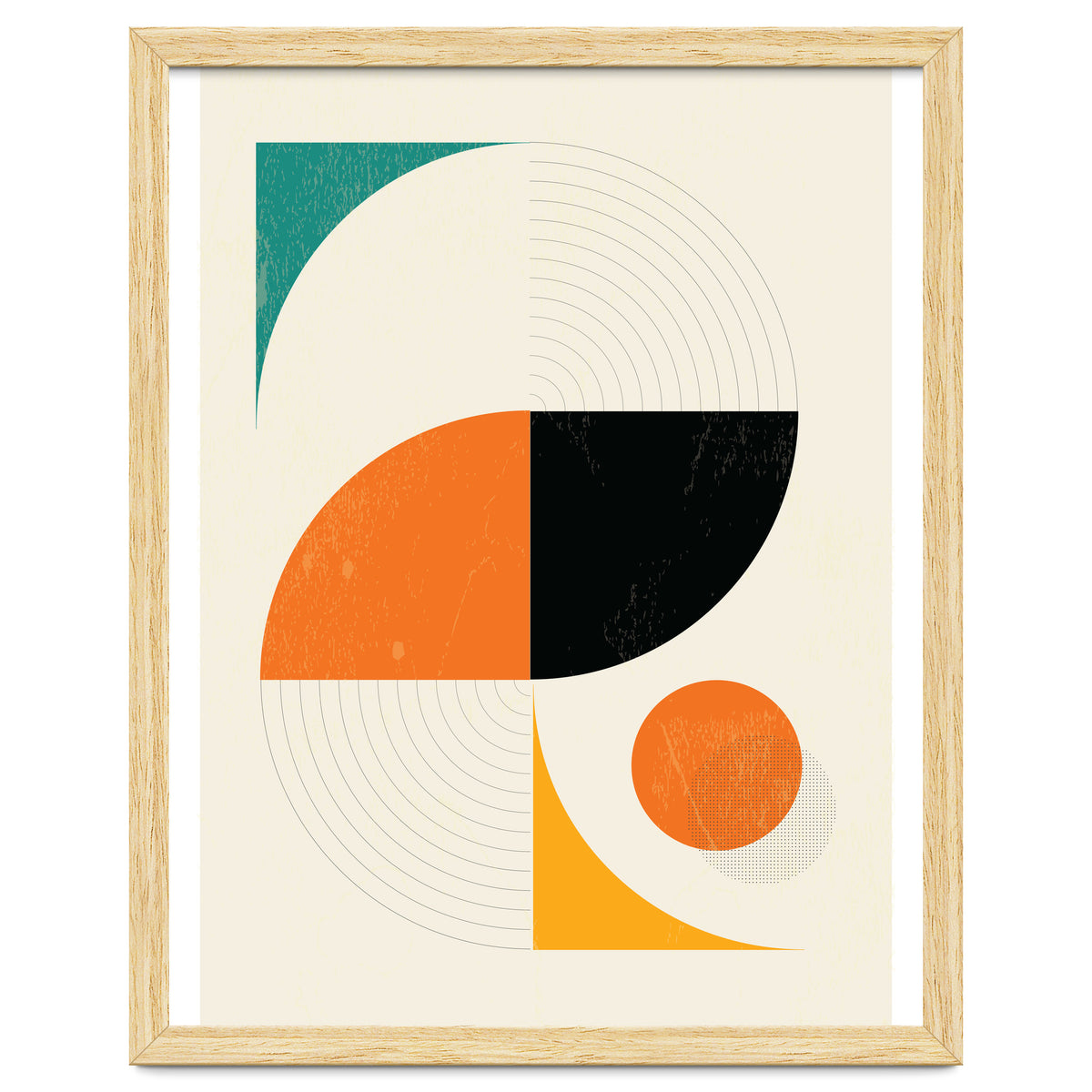 Mid Century Modern Abstract Pop