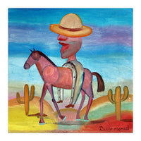 Johnny Herradura A Caballo (Print Only)